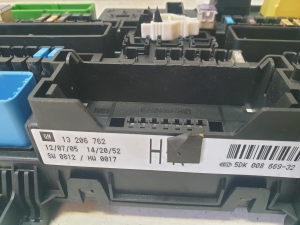 Opel Zafira B (2005–2014) Kaitsmekarp salongis 13206762 - 5