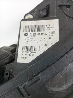 BMW 5 SERIES E60 (2003–2010) Scheinwerfer vorne 7177739 - 3