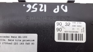 Mercedes Benz ML-Class 163 (1998–2005) Relais A1635459032 - 2