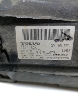 VOLVO S80 II (2006–2016) Scheinwerfer vorne 31214347 - 6