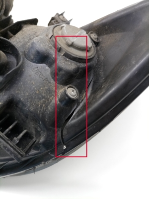 Hyundai Santa Fe (2006–2012) Scheinwerfer vorne 921022BXXX - 5