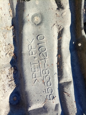TOYOTA RAV 4 A4 (2012–2018) Aizmugurējais apakšspārns 6563842010 - 4