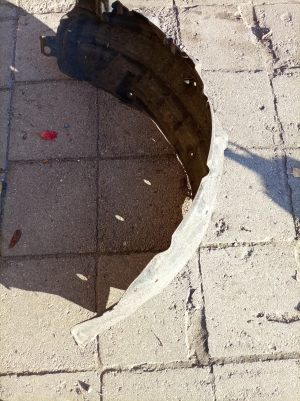   Rear wheel arch liner  - 6563742010 