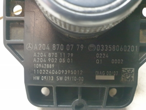 Mercedes Benz C-Class 204 (2007–2014) Display switch A2048700779 - 4