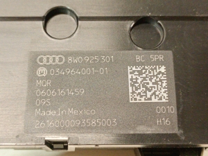 AUDI A4 B9 (2015–2026) Schalter Einparkhilfe 8w0925301 - 4
