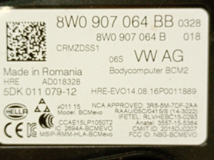 AUDI A4 B9 (2015–2026) Mugavusmoodul 8w0907064bb - 4