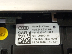 AUDI A4 B9 (2015–2026) Headlight switch 4m0941531aa - 2
