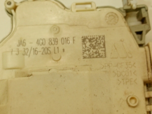 AUDI A4 B9 (2015–2026) Türschloss hinten 4g0839016f - 2