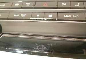 Jaguar XE (2015–2026) Heater control panel gx7318c858hf - 4
