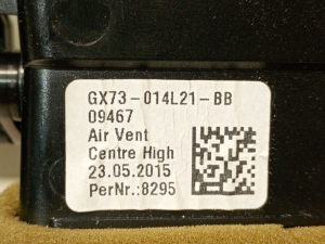 Jaguar XE (2015–2026) Salongi ventilatsioonirestid gx73014l21bb - 2