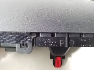 TOYOTA RAV 4 A5 (2019–2026) Heater control panel 5590042670 - 2