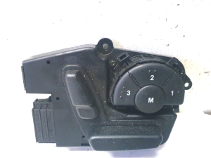 Front seat adjustment switch (on seat) - A1648704410