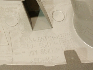 TOYOTA RAV 4 A3 (2005–2012) Salona paneļa cita detaļa 5541342070 - 4