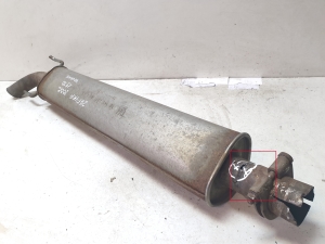Opel Zafira B (2005–2014) Schalldämpfer 1314523785 - 4