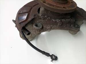 Volkswagen Sharan (2010–2026) Front wheel hub and its parts 3C0407253F - 3