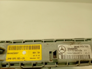 Mercedes Benz C-Class 204 (2007–2014) Heater heating element A2048300461 - 2