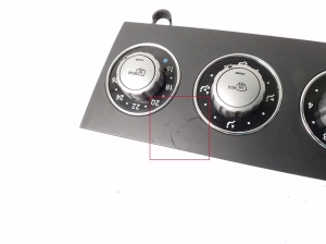 Mercedes Benz SLK-Class 171 (2004–2011) Heater control panel A1718301685 - 2