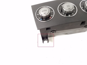 Mercedes Benz SLK-Class 171 (2004–2011) Heater control panel A1718301685 - 3