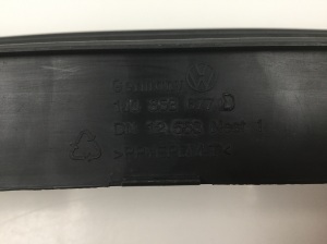Volkswagen Golf IV (1997–2003) Front bumper lower grille 1J0853677D - 2