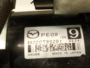 Mazda 3 (2013–2018) Anlasser m000t89281 - 3