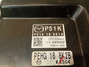 Mazda 3 (2013–2018) Control unit PEHG188K2B - 4