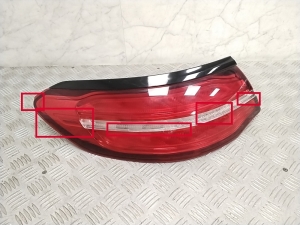 Mercedes Benz GLC-Class 253 (2015–2019) Tagumine nurgatuli A2539063502 - 10