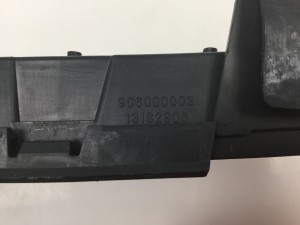 Opel Vectra C (2002–2008) Front bumper lower grille 13182906 - 2