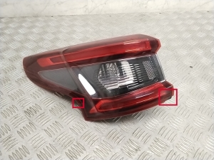 NISSAN Qashqai (2013–2021) Tagumine nurgatuli 26555HV00A - 2