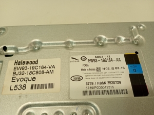 Land Rover Evoque (2011–2018) Audioverstärker EW9319C164AA - 2