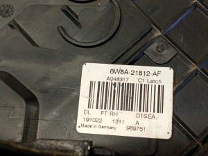 Land Rover Evoque (2011–2018) Front door lock 6W8A21812AF - 2