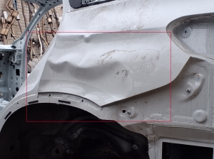BMW X5 G05 (2018–2026) Aizmugurējais spārns un tā detaļas 7955005 - 2