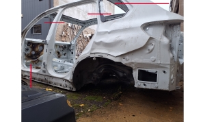   Aizmugurējais spārns un tā detaļas  - 7955005 