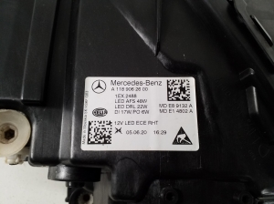 Mercedes Benz CLA-Class W118 (2019–2026) Esituli A1189062600 - 3