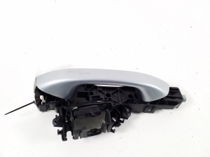 Front door external opening handle and its details - 5H0837206E