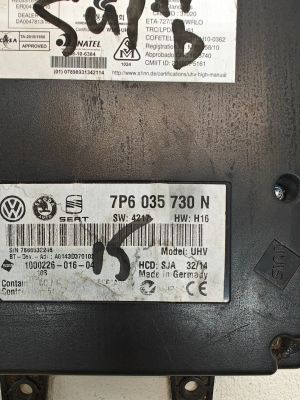 Skoda Superb (2008–2015) Bluetooth-Modul 7P6035730N - 2