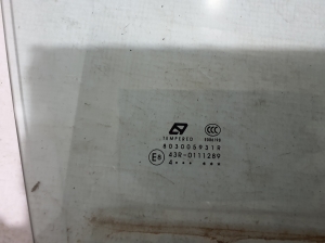 Dacia Spring (2021–2026) Front door glass 803005931R - 2