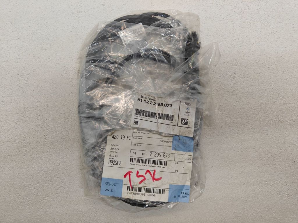 BMW 3 SERIES F30 (2011–2018) Kabelbaum 61122295873 BMW 3 SERIES F30 (2011–2018) Kabelbaum 61122295873
