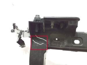 RENAULT Espace VI (2023–2026) Schlossträger und seine Teile (Frontmaske) 625007444R - 3