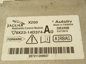 Jaguar XF (2008–2016) Turvapadja moodul 9x2314d374ad - 3