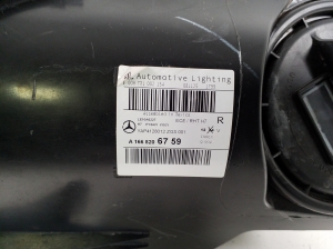 Mercedes Benz ML-Class 166 (2011–2015) Scheinwerfer vorne A1668206759 - 5