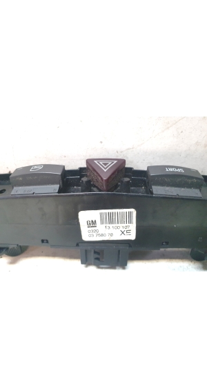 Opel Zafira B (2005–2014) Warnblinkschalter 13100107 - 2