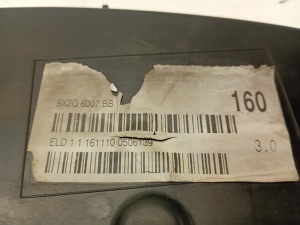 Jaguar XF (2008–2016) Cache de courroie de distribution 9x2q6007bb - 2