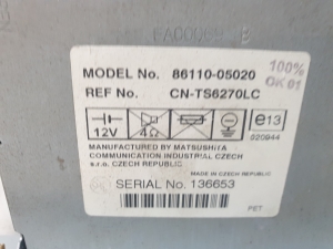 TOYOTA Avensis T25 (2003–2008) Other display 8611005020 - 3