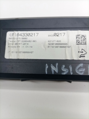 Opel Insignia (2017–2026) Conditioner control module 84330217 - 2