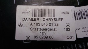 Mercedes Benz ML-Class 163 (1998–2005) Priekšējā sēdekļa vadības bloks A1635452132 - 3