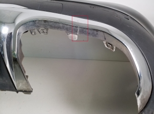 Mercedes Benz GLC-Class 253 (2015–2019) Heckstoßstange A2538850725 - 5