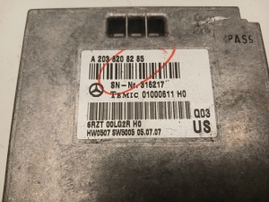 Mercedes Benz ML-Class 164 (2005–2011) Control unit A2038208285 - 2
