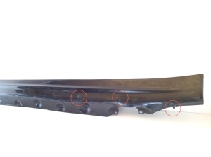 BMW 3 SERIES E46 (1998–2007) Karbi välimine ilupaneel 8209755 - 2