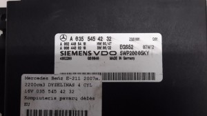 Mercedes Benz E-Class W211 (2002–2009) Getriebesteuergerät A0355454232 - 2