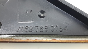 Mercedes Benz ML-Class 163 (1998–2005) Rear side door panel trim A1637660164 - 3